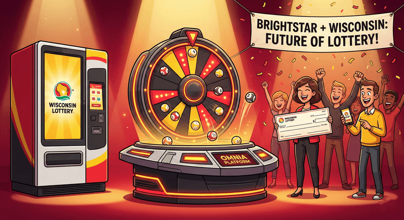 Brightstar Lottery has clinched a major contract with the Wisconsin Lottery to deploy its advanced OMNIA platform and cutting-edge retail technologies.