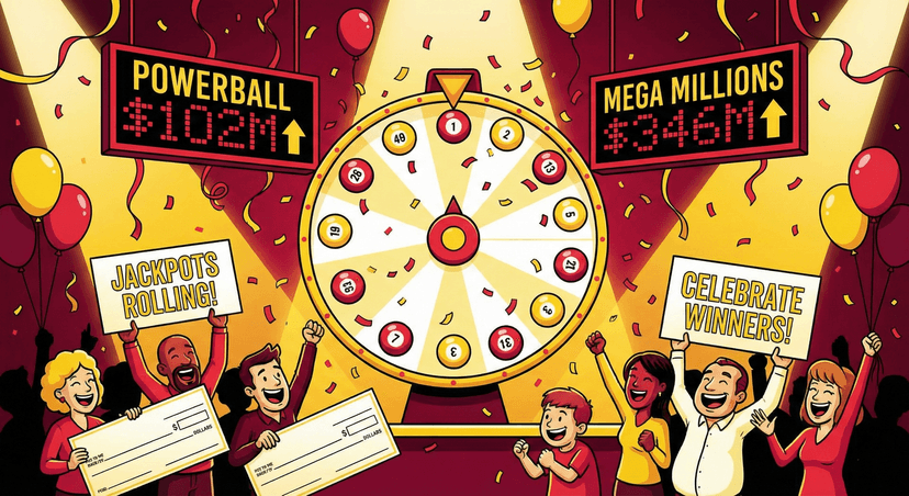 Consecutive no-winner drawings in both Powerball and Mega Millions are pushing jackpots higher