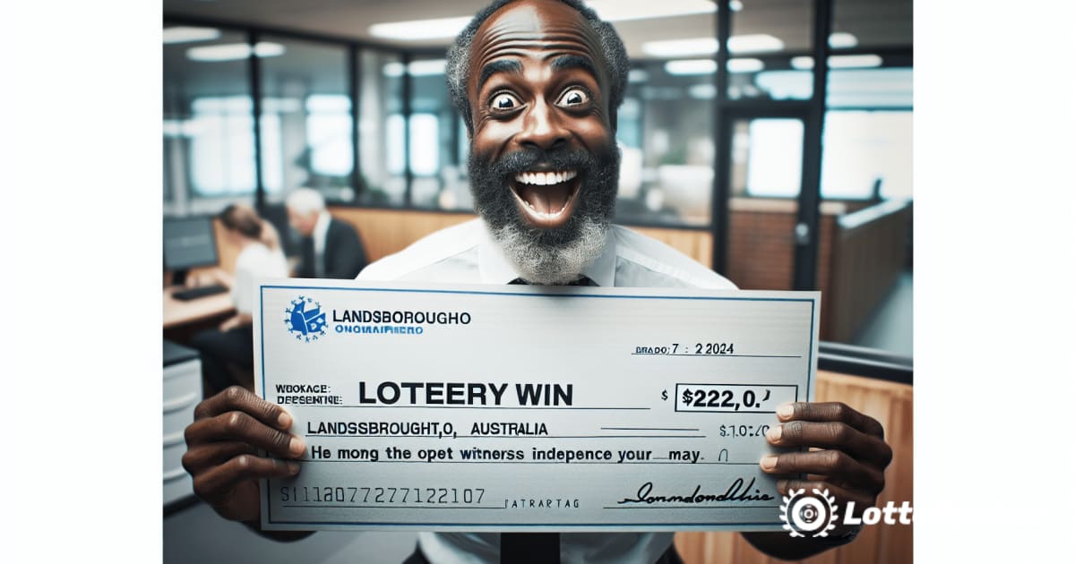 A Landsborough Local's Life-Changing Lotto Win: The Third Biggest in 2024
