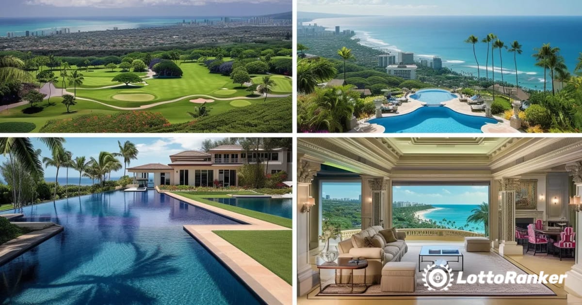 Top 10 Dream Homes for Lottery Winners: From Hawaiian Havens to Coastal Elegance